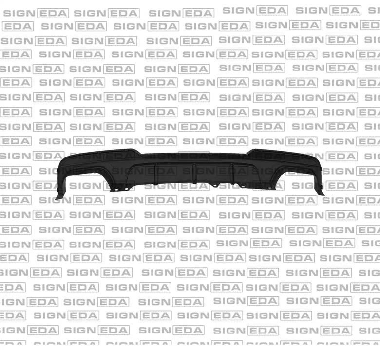 Спойлер бампера Signeda PBM05090VA