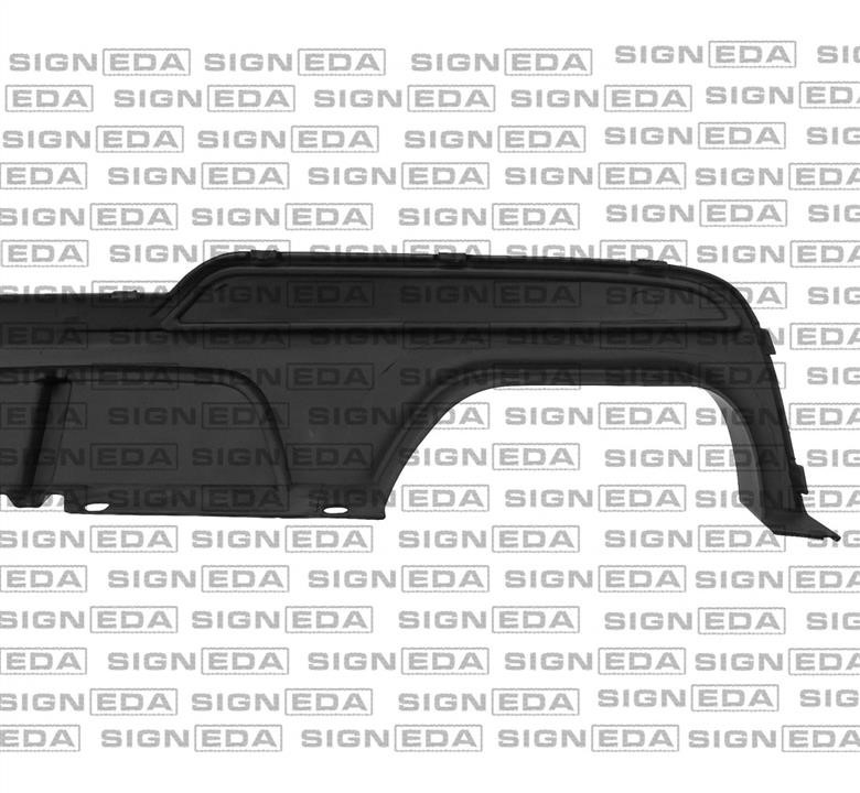 Спойлер бамперу Signeda PBM05091VA