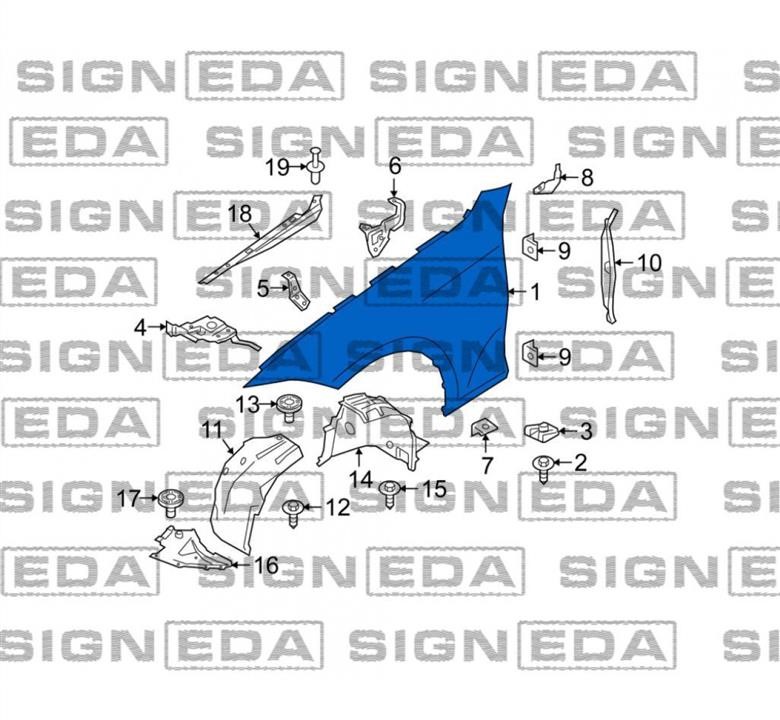 Купить Signeda PBM10096AL по низкой цене в Украине!