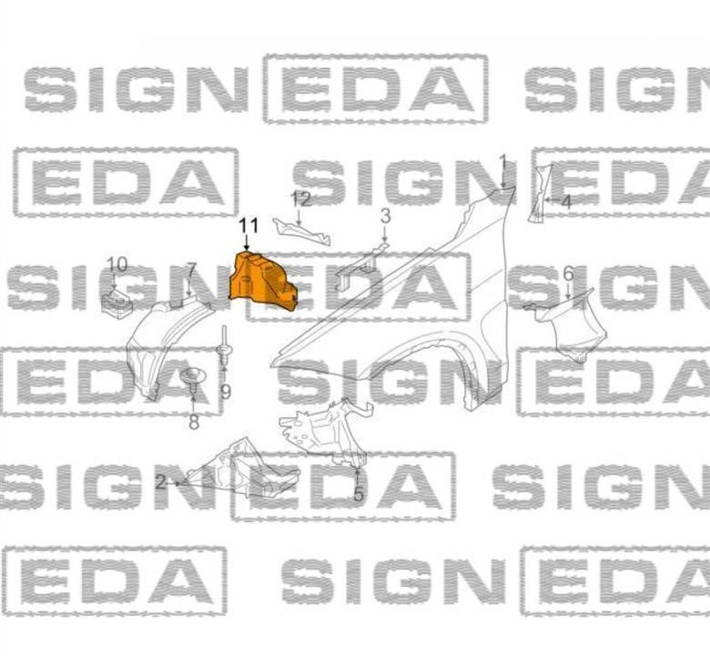 Купити Signeda PBM11082AR за низькою ціною в Україні!