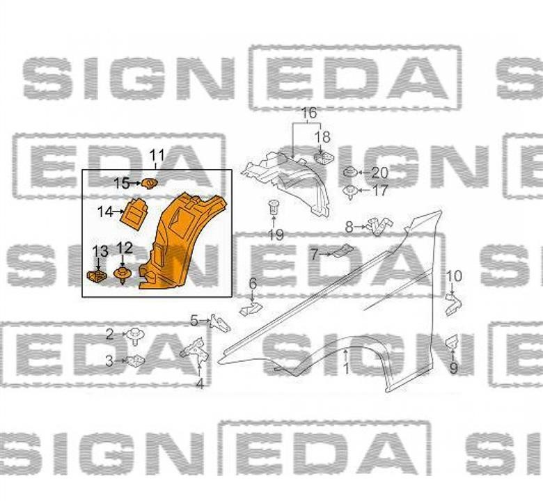 Купить Signeda PBM11089AL по низкой цене в Украине!