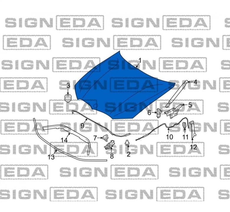 Купити Signeda PBM20044A за низькою ціною в Україні!