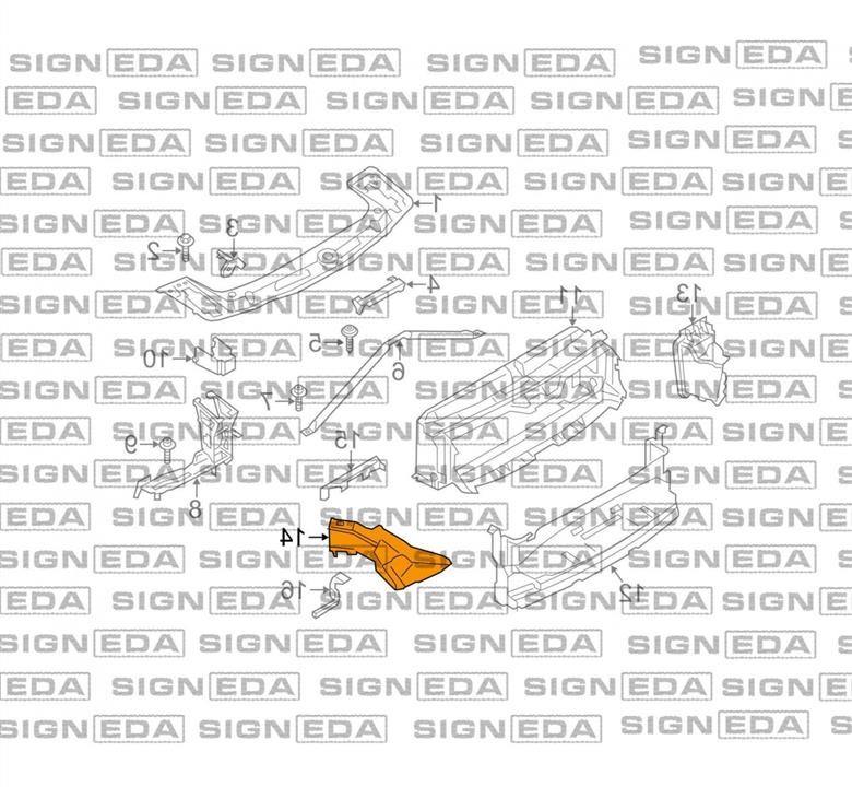 Купить Signeda PBM99304AR по низкой цене в Украине!