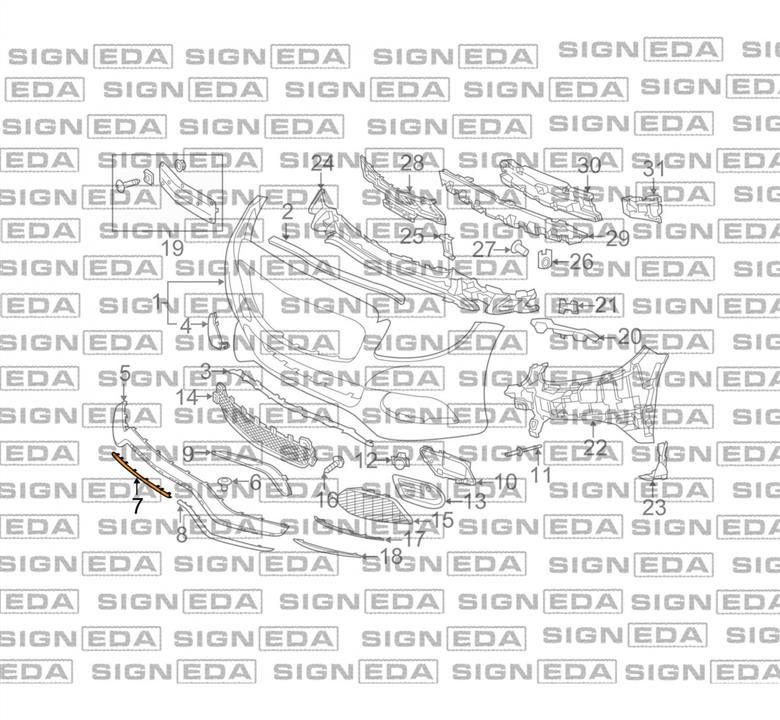 Купить Signeda PBZ04235MA по низкой цене в Украине!