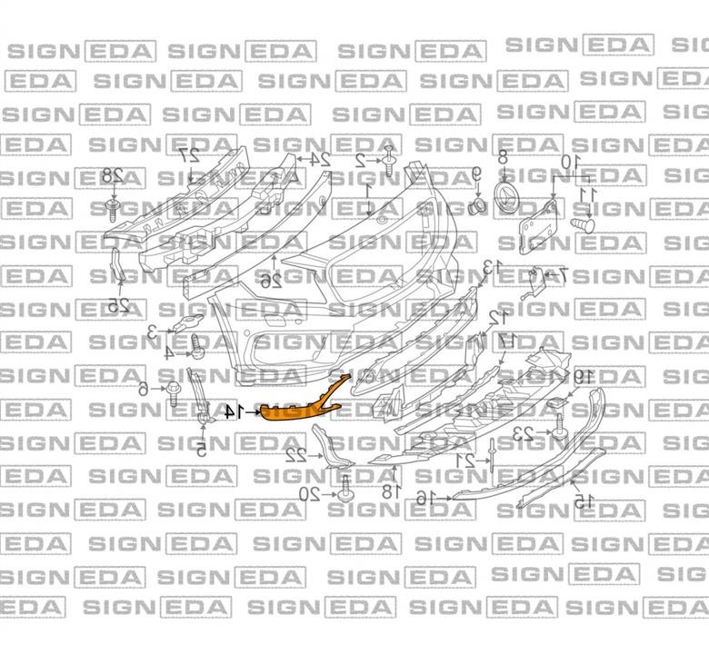 Купити Signeda PBZ05034VAR за низькою ціною в Україні!