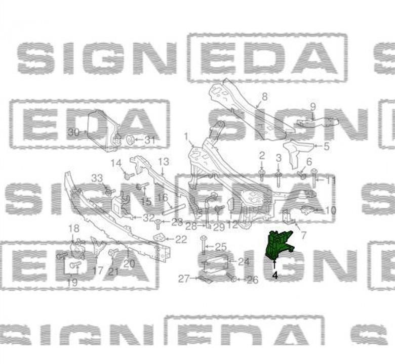 Купити Signeda PBZ30042AL за низькою ціною в Україні!