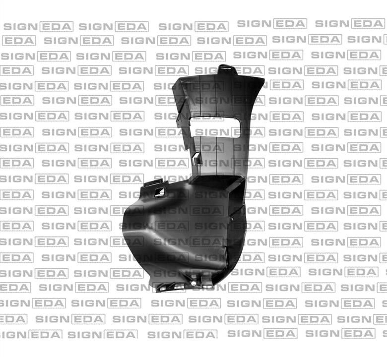 PBZ99155AL Signeda Кронштейн бампера