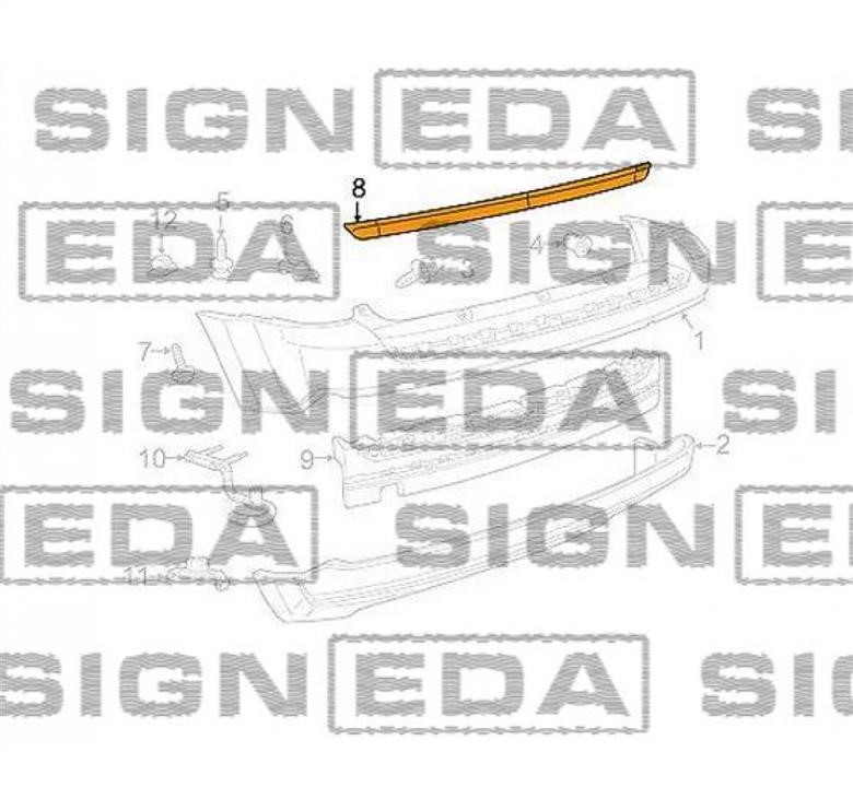 Купити Signeda PCR04107PA за низькою ціною в Україні!