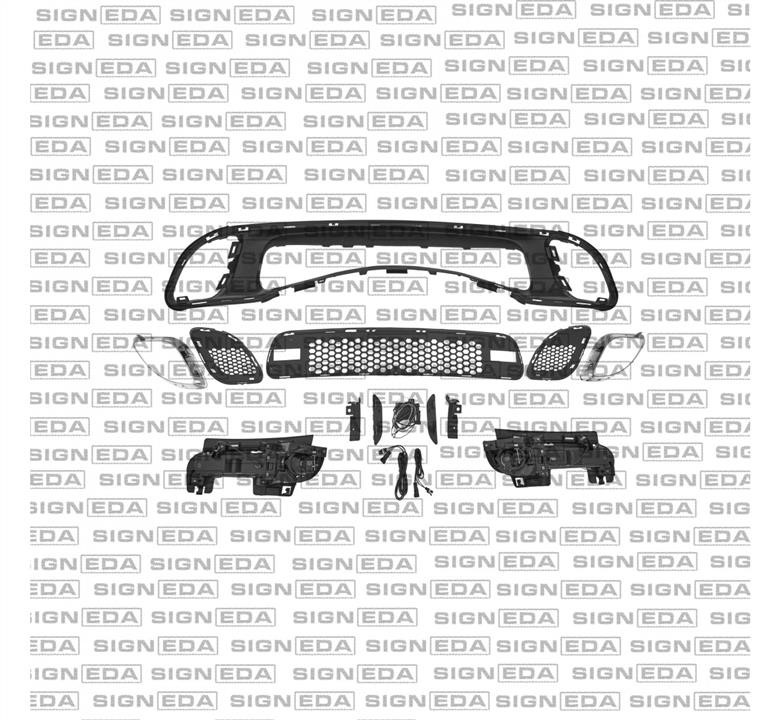Бампер Signeda PCR7000SRT