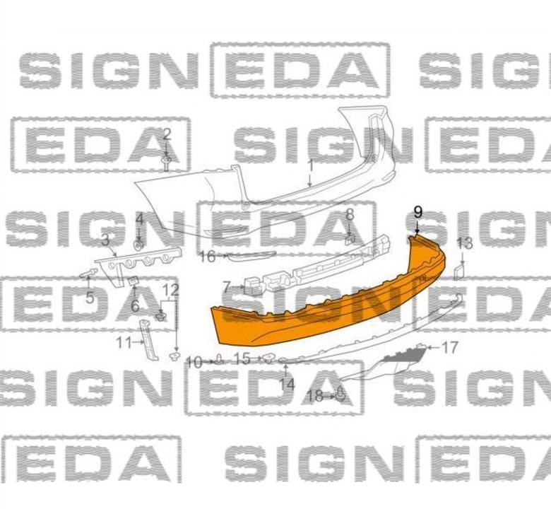 Купить Signeda PCV04412BA по низкой цене в Украине!