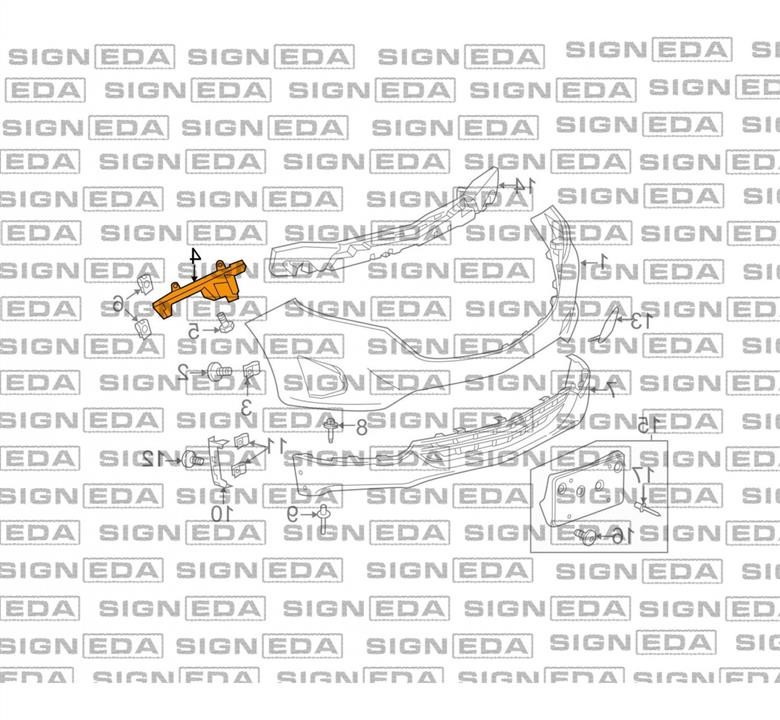 Купить Signeda PCV43285AR по низкой цене в Украине!