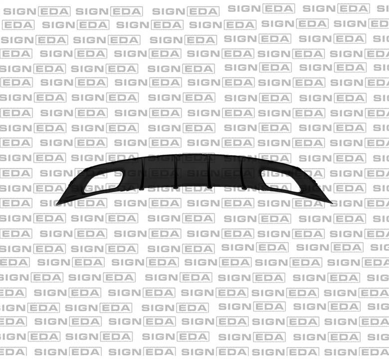 Спойлер бамперу Signeda PDG05054VB