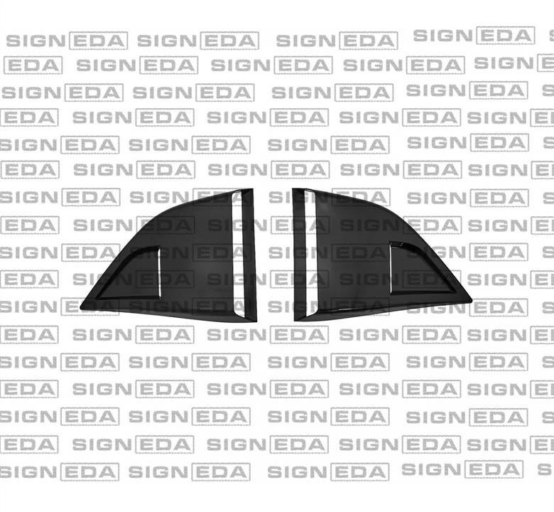 Жалюзи заднего стекла, комплект Signeda PDG06001VA