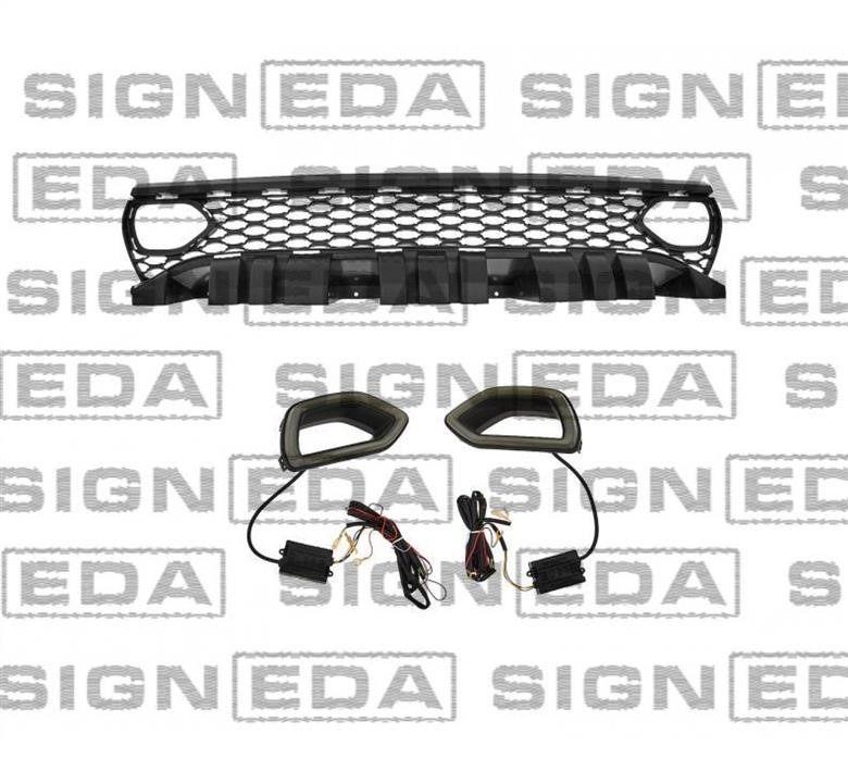 Решетка радиатора Dodge Charger (Додж Чаржер): PDG07106GA Signeda Решетка радиатора
