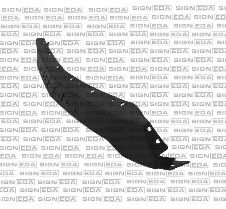 Спойлер бамперу Signeda PFD05152VSHB350