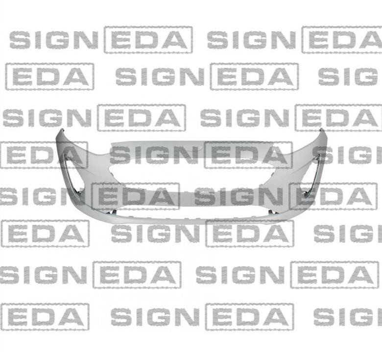 Бампер передний Ford Fiesta (Форд Фиеста): PFD041279BB Signeda Бампер передний