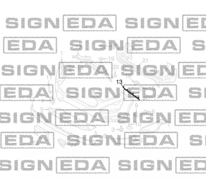 Купити Signeda PFD43396AR за низькою ціною в Україні!