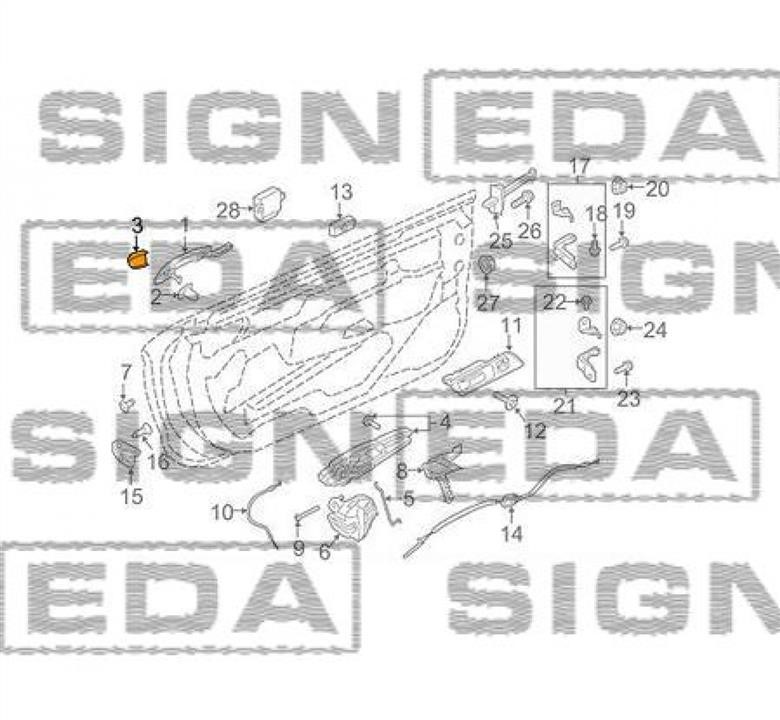 Купить Signeda PFD99923CAL по низкой цене в Украине!