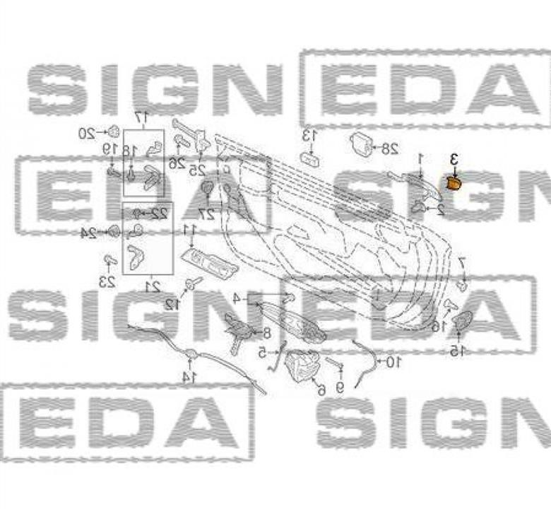 Купить Signeda PFD99923CAR по низкой цене в Украине!