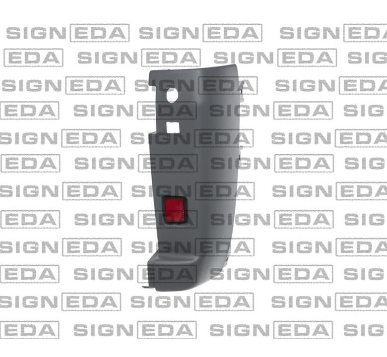 Задний бампер Фиат: PFT04036PAR Signeda Угольник бампера заднего