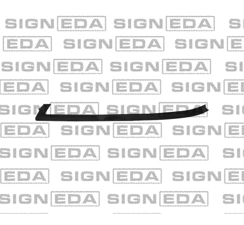 Молдинги, накладки и расширители бампера Киа: PKA99036MAL Signeda Молдинг бампера