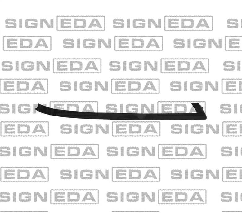 Молдинги, накладки и расширители бампера Киа: PKA99036MAR Signeda Молдинг бампера