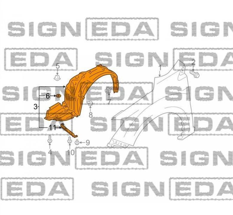 Купить Signeda PSB11031AL по низкой цене в Украине!