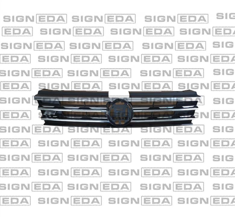 Передня решітка Volkswagen Tiguan (Фольксваген Тігуан): PVG99202GA Signeda Решітка радіатора