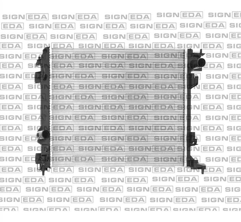RA637663Q Signeda Радиатор охлаждения двигателя