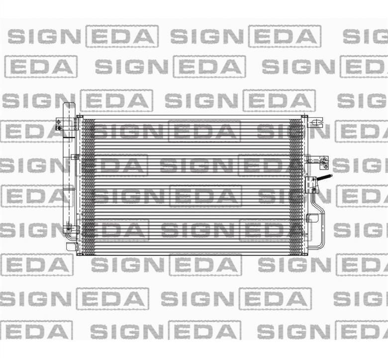 Signeda RC4465 Радіатор кондиціонера (Конденсатор) RC4465: Купити в Україні - Добра ціна на EXIST.UA!