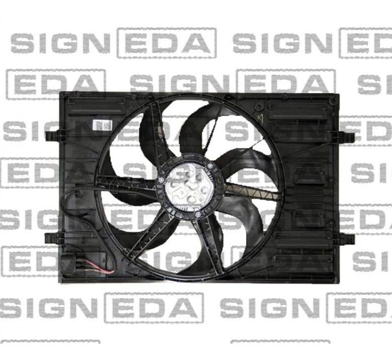 Пластикові панелі радіатора Ауді: RDAD250055 Signeda Дифузор радіатора