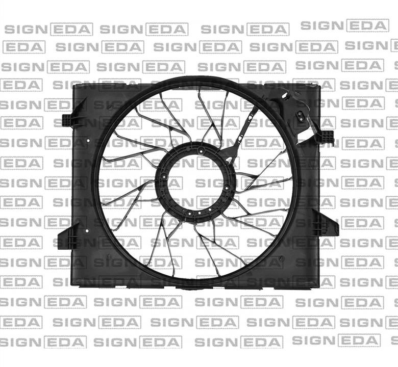 Пластиковые панели радиатора Додж: RDCR13089 Signeda Диффузор радиатора