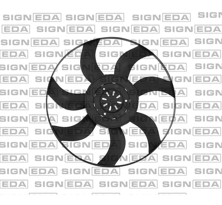 Пластикові панелі радіатора Додж: RDCR13091 Signeda Дифузор радіатора