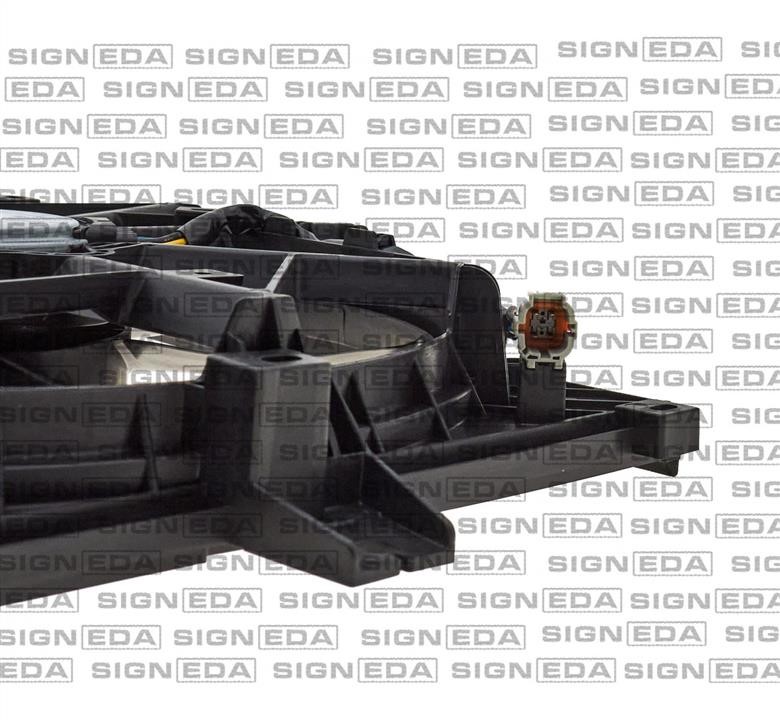Вентилятор радіатора кондиціонеру Signeda RDDS67095A