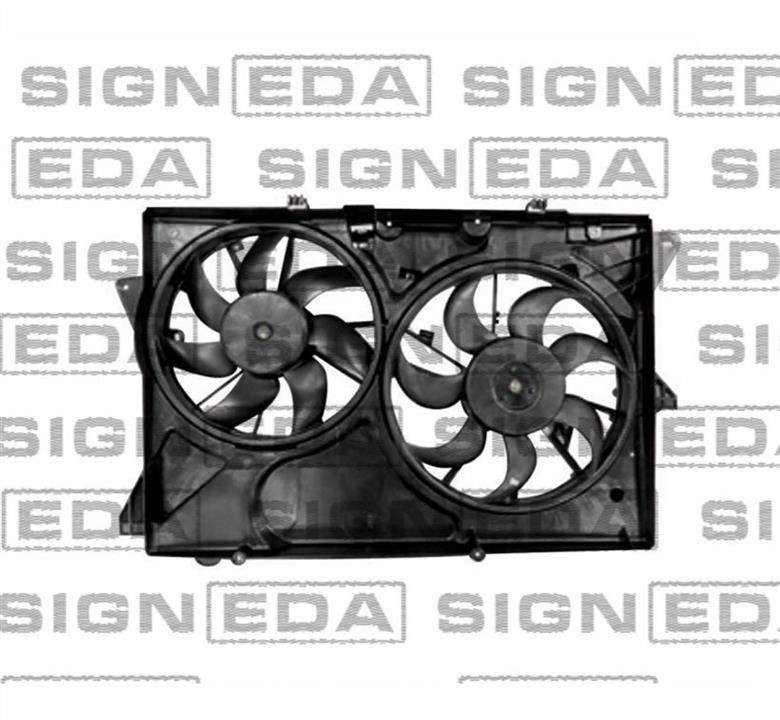 Signeda RDFD623190 Вентилятор електричний подвійний радіатора з дифузором RDFD623190: Купити в Україні - Добра ціна на EXIST.UA!