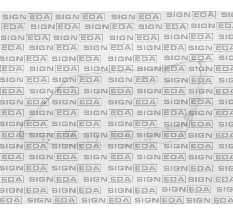 Стекло фары Signeda SBM1153R