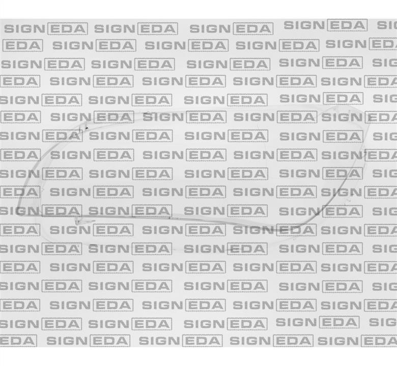 Стекла фар БМВ: SBM1157L Signeda Стекло фары