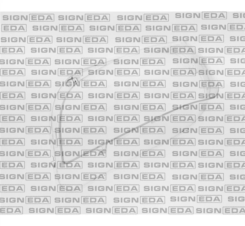 Стекло фары Signeda SBM1157L
