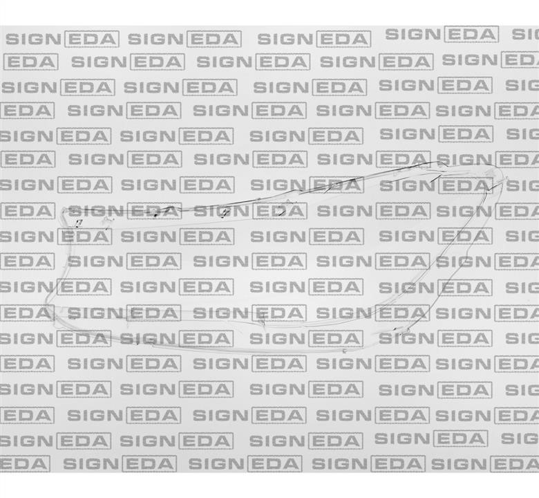 Стекло фары Signeda SBM1158R