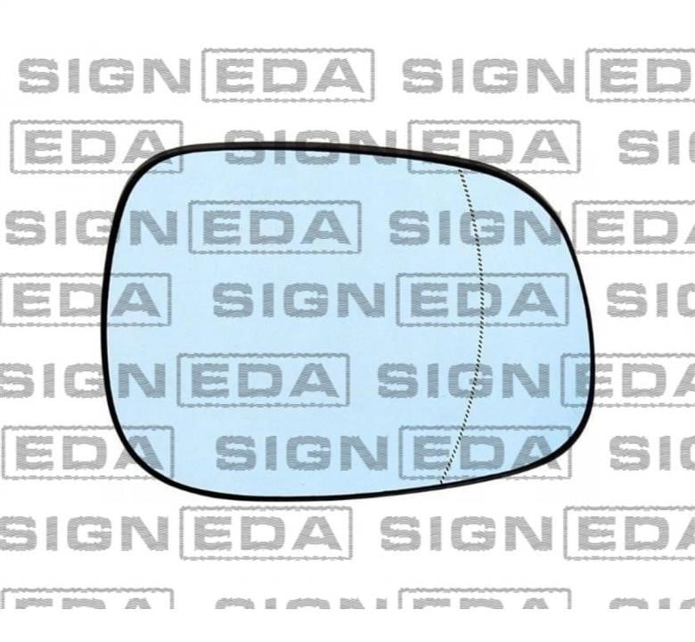 Вкладыш зеркала бокового BMW X1 (БМВ Х1): SBMM1037ER Signeda Стекло наружного зеркала
