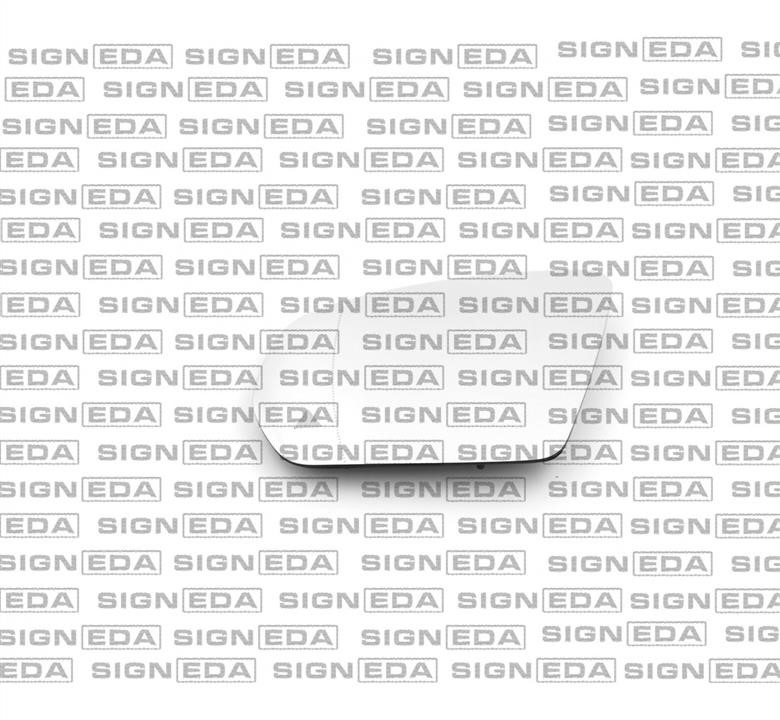 Вкладыш зеркала бокового Мерседес (BBDC): SBZM1068EL Signeda Стекло наружного зеркала