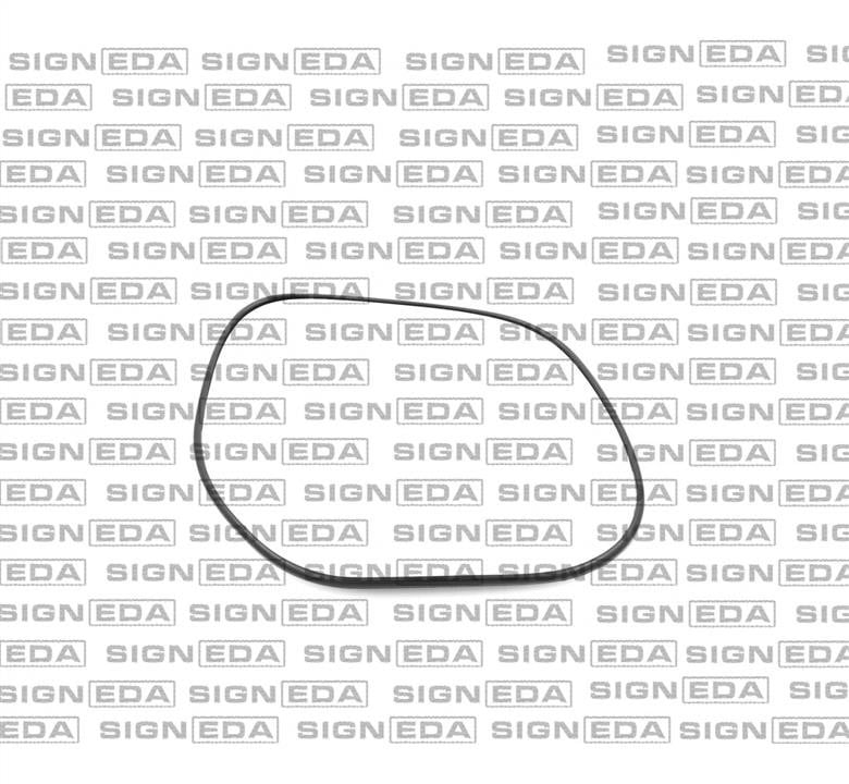 Вкладыш зеркала бокового Митсубиси: SCTM1008ER Signeda Стекло наружного зеркала