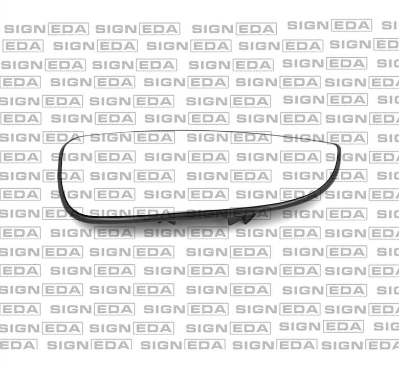 Вкладиш бокового дзеркала Fiat Ducato (Фіат Дукато): SCTM1027ER Signeda Скло зовнішнього дзеркала
