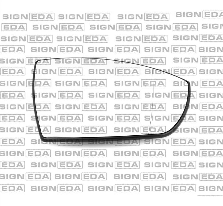 Вкладыш зеркала бокового Ford Kuga (Форд Куга): SFDM1130ER Signeda Стекло наружного зеркала