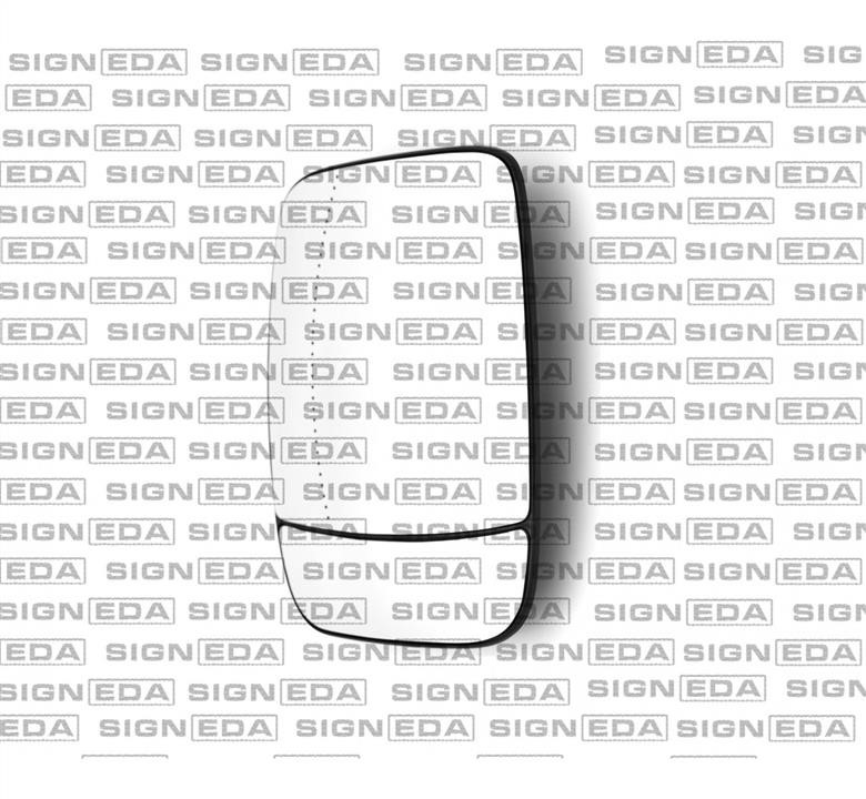 Вкладыш зеркала бокового Renault Trafic (Рено Трафик): SFTM1045EL Signeda Стекло наружного зеркала