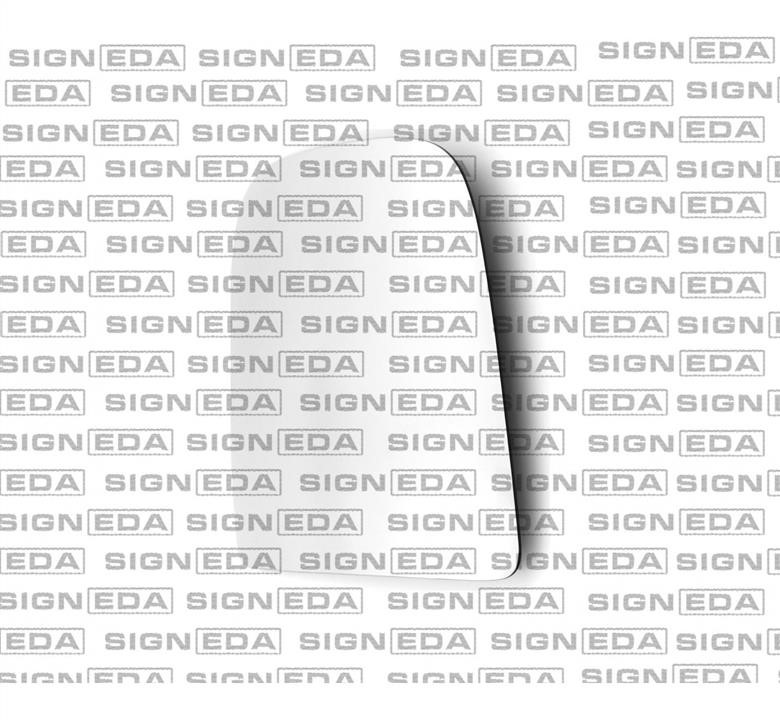 Вкладиш бокового дзеркала Iveco Daily (івеко Дейлі): SIVM1015AR Signeda Скло зовнішнього дзеркала