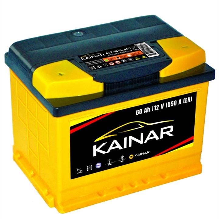 Kainar 060 261 1 120 ЖЧ Акумулятор Kainar 12В 60Ач 550А(EN) L+ 0602611120: Приваблива ціна - Купити в Україні на EXIST.UA!