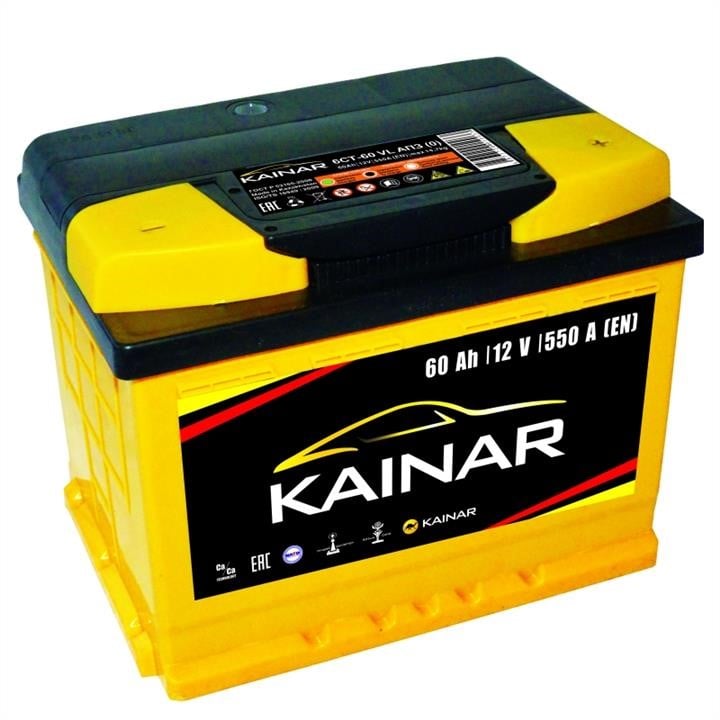 Kainar 060 261 0 120 ЖЧ Акумулятор Kainar 12В 60Ач 550А(EN) R+ 0602610120: Купити в Україні - Добра ціна на EXIST.UA!