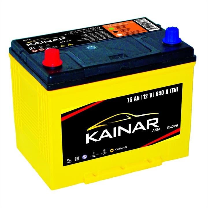 Kainar 070 341 1 110 Акумулятор Kainar 12В 75Ач 640А(EN) L+ 0703411110: Купити в Україні - Добра ціна на EXIST.UA!