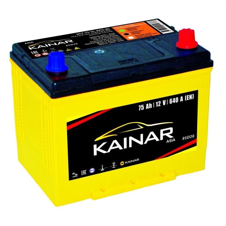 Kainar 070 341 0 110 Акумулятор Kainar 12В 75Ач 640А(EN) R+ 0703410110: Приваблива ціна - Купити в Україні на EXIST.UA!